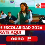 📚 Bono de Escolaridad 2026 en Perú – Monto, Quiénes lo Reciben y Cómo Funciona