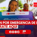 📣 Programa Contigo 2026 – MIDIS adelanta el pago de la pensión por emergencia de lluvias